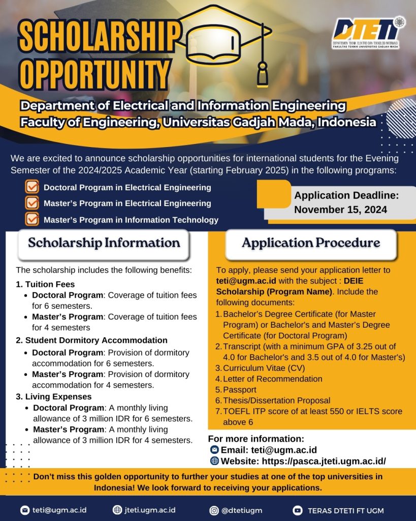 DEIE Scholarship Opportunit