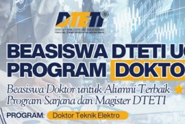 BEASISWA DOKTOR TEKNIK ELEKTRO DTETI FT UGM