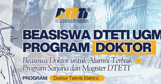 BEASISWA DOKTOR TEKNIK ELEKTRO DTETI FT UGM