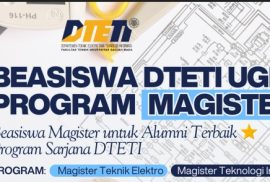 BEASISWA MAGISTER TEKNIK ELEKTRO DAN MAGISTER TEKNOLOGI INFORMASI