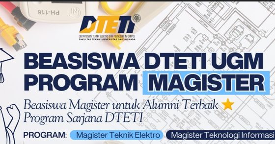 BEASISWA MAGISTER TEKNIK ELEKTRO DAN MAGISTER TEKNOLOGI INFORMASI